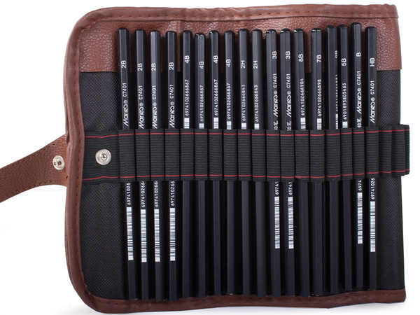 Komplet za skiciranje v profesionalnem kovčku