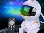 STAR PROJEKTOR ASTRONAUT GALAKTIKA ÖINE VALGUS TAEVAS LASER LED KAUGJUHTIMISPULT