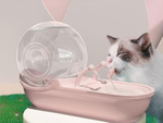 Bebedero automático para gato perro fuente de agua filtro bebedero tazón caracol