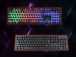 Spēļu tastatūra ar aizmugurējo apgaismojumu