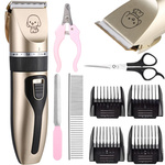 Cordless dog and pet clippers professional set