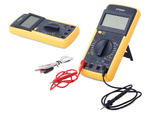 Multimètre de courant digital lcd dt9208a probe
