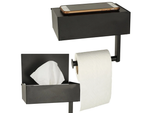 Porte-papier hygiénique loft étagère wc loft acier
