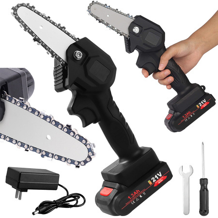 Mini 4 inch cordless chainsaw