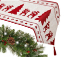 Camino de mesa de navidad mantel de navidad víspera de navidad