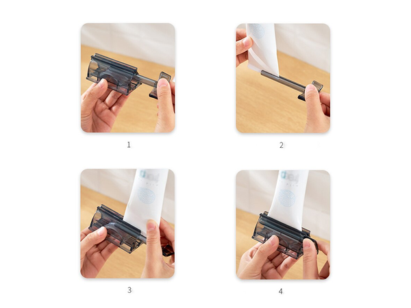 Squeezer toothpaste tube dispenser