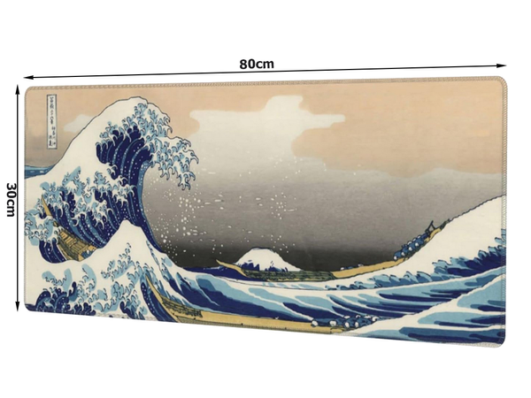 Velik 80x30 backboard keyboard pad 80x30 big wave