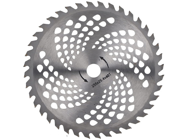 Hoja de sierra para desbrozadora hoja 255x25.4 40t