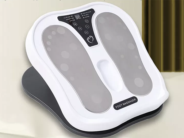 Foot massager electrostimulator muscle stimulation