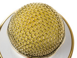 Bezdrátový mikrofon bluetooth karaoke reproduktor kulatý s pouzdrem různé režimy