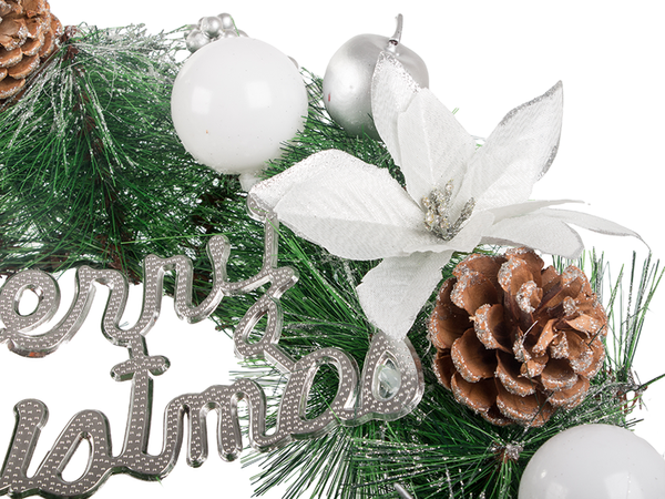 Božični okrasni venec dekoracija sten dekoracija vrat dekoracija božični okraski