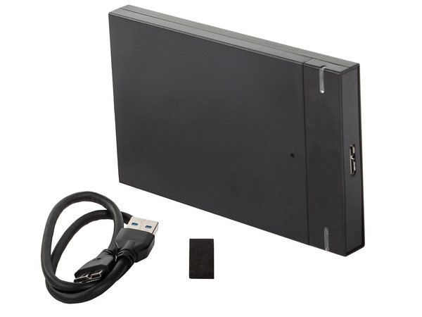 Meghajtóház hdd ssd adapter 2.5'' usb 3.0 sata kábeles tok