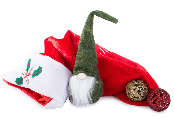 Christmas gnome christmas gnome under christmas tree