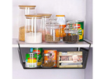 Metal basket suspended kitchen shelf hanging shelf organiser