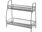 Estante de cocina organizador de cocina de pie especiero loft de dos niveles
