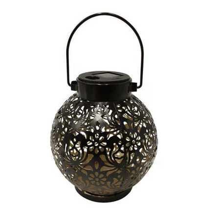 LAMPA OGRODOWA LAMPION CZARNA (24)