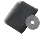 Mosquitera negra malla ventana 180x150cm