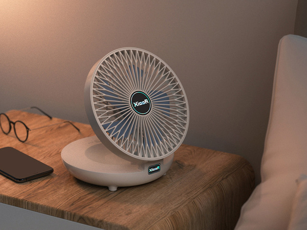 Desk fan folding fan wireless desk clip standing