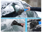 Rascador de parabrisas rascador de hielo de plástico para la nieve helada