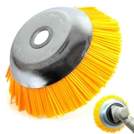 Vágókefe macskakő tisztításához nylon kefe 200mm