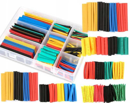 HEAT SHRINK TUBES 328 PCS (108)
