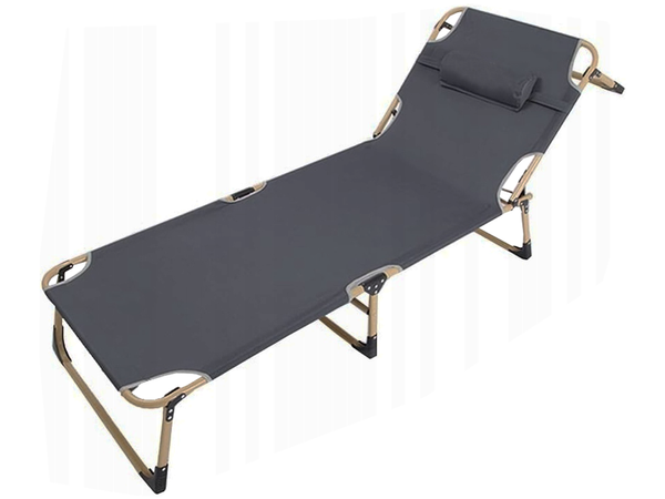 Cama de campo turistica cama de dia plegable respaldo ajustable canada