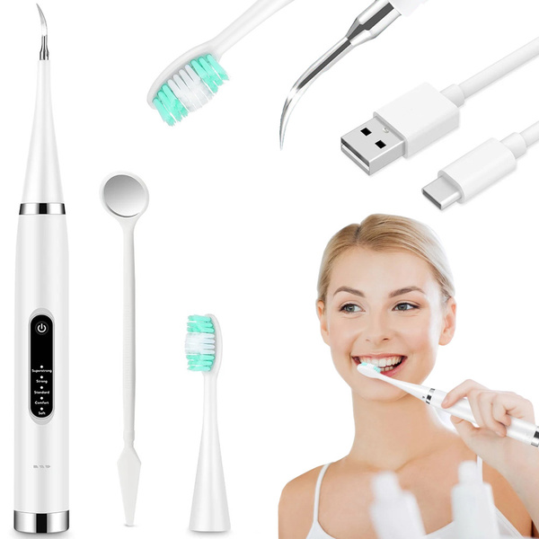 Raspador dental ultrasónico para dientes cepillo raspador
