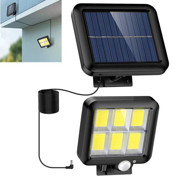 Solar lamp 120 led with twilight movement sensor