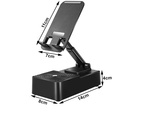 Soporte de teléfono con altavoz bluetooth soporte de tableta para escritorio