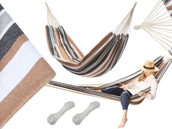 Garden hammock hanging swing brazilian rocker xl large cover bagbaha