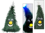 Árbol de navidad bailando cantando jugando regalo luminoso divertido para el lunes