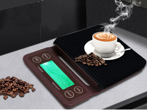 POIDS DE CASSAGE DE CAFÉ ÉLECTRONIQUE TARE PRÉCISE ÉLECTRONIQUE 5kg 0.1g