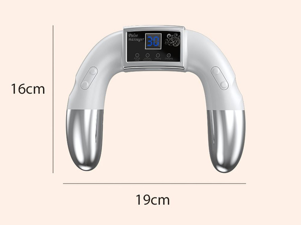 Handmassagegerät ems elektrostimulator impulstherapie verspannung schmerzen stress