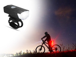 Led set trasero delantero usb luz bici