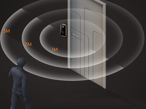 Video-türsprechanlage drahtloses video-wifi für tor und pforte app