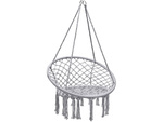 Garden swing stork's nest hanging chair boho 80cm