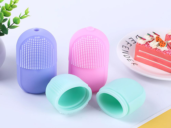 Rouleau de glace silicone masseur facial apaisant lissant