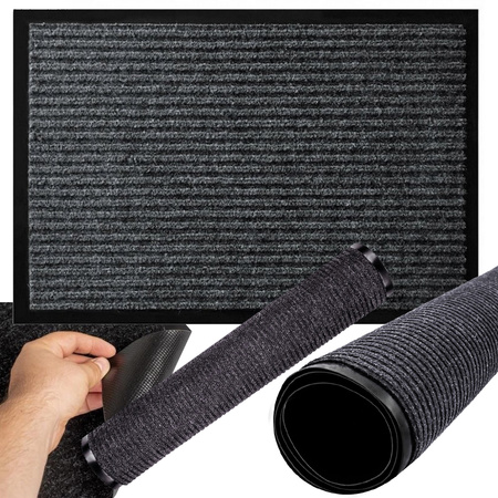 Pogumovaná rohožka na topánky pod vchodové dvere domu 40 x 60
