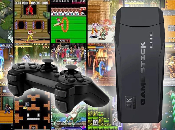 Tv spielkonsole videospiele gun 2 pads für tv av retro