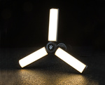 Tourist light camping torch multifunctional telescopic led tent