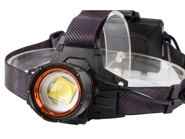 Lanternă de cap bailong led cree xhp160 powerbank