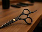Tijeras profesionales de peluquería para cortar y recortar el cabello.