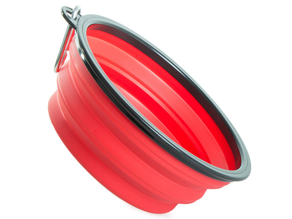 Sticlă pliabilă din silicon pentru câine și pisică de travel travel light 800ml