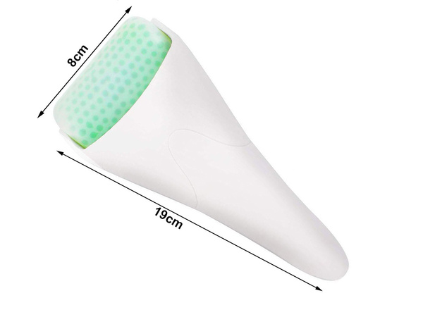 Cooling roller massager face neck body ice