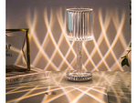Stolová lampa led crystal rgb diaľkové ovládanie usb