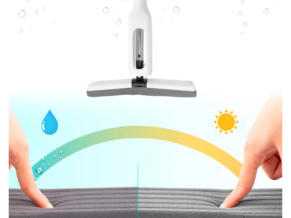 Super vpojna zložljiva goba mop velika za čiščenje tal