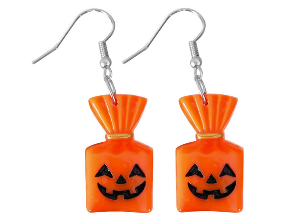 Halloween uhani halloween stranka duh duh buča sladkarije oko