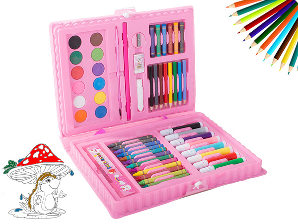 Artist's set for painting in the case 68 pcs