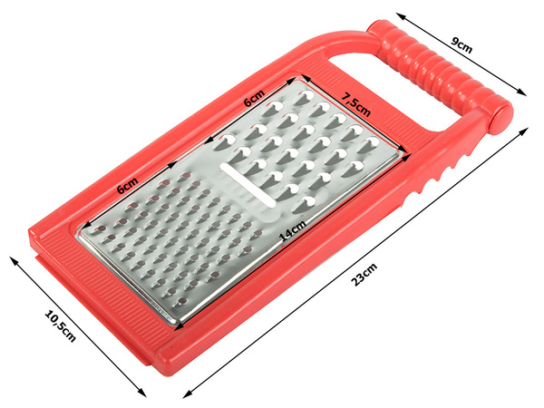 Vegetable grater fine mesh vegetable slicer flat shredder 3 blades