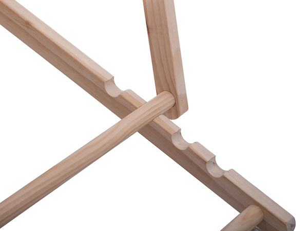 Fából készült napozóágy strandszékek összecsukható kerti párna strandszék